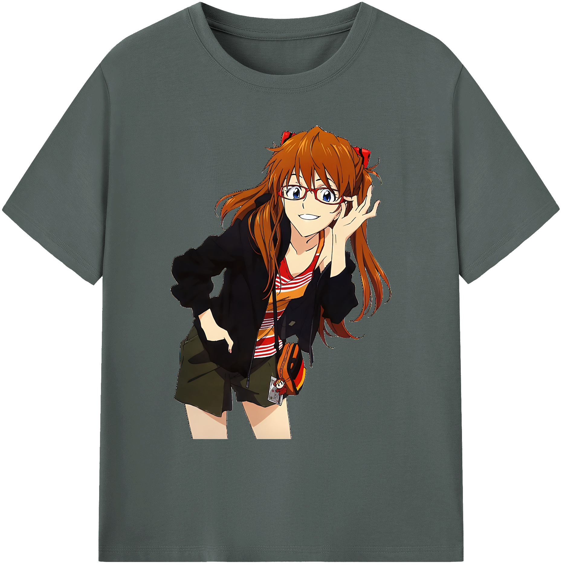 （画像用） EVA 新世紀エヴァンゲリオン 綿100％ メンズ半袖Tシャツ｜肌触りやわらか＆通気性